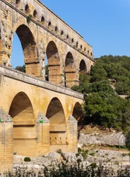 Pont du Gard, Romeins aquaduct, Frankrijk